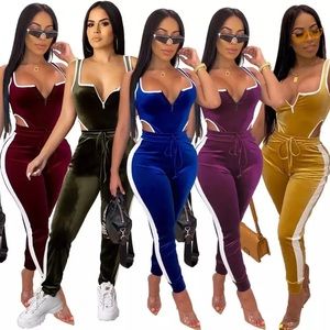 Gold 2 Pcs Jumpsuit
